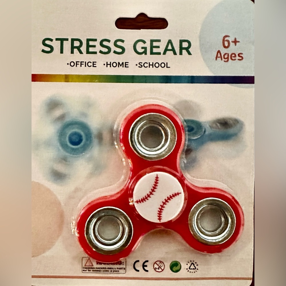 Brand New Baseball Fidget Spinner